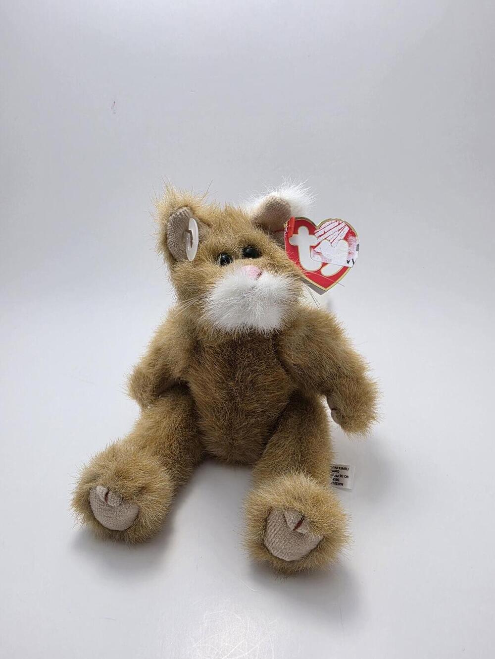 Ty Attic Treasures Collection “Pouncer” the Cat (6 inch) Non Mint Tag